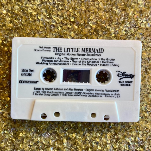 1989 Little Mermaid Cassette Tape - Picture 9 of 11